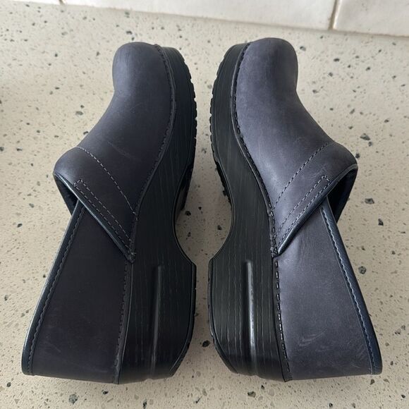 Dansko Women’s Blueberry Leather Clogs Comfortable Professional Shoes Size EU 40 - Picture 4 of 13